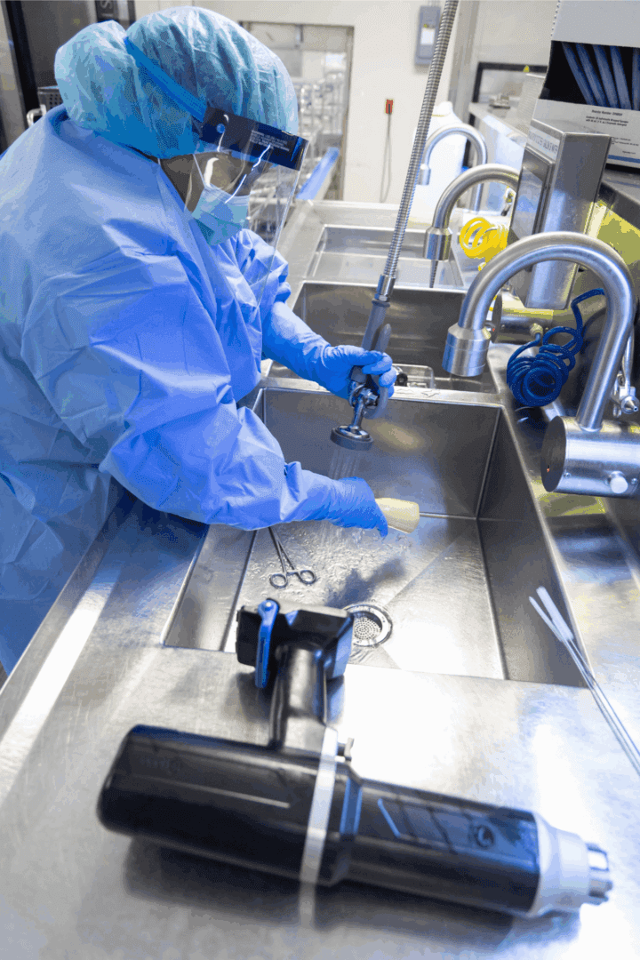 "SPD-ASSI team working together to ensure high standards in sterile processing and surgical readiness."