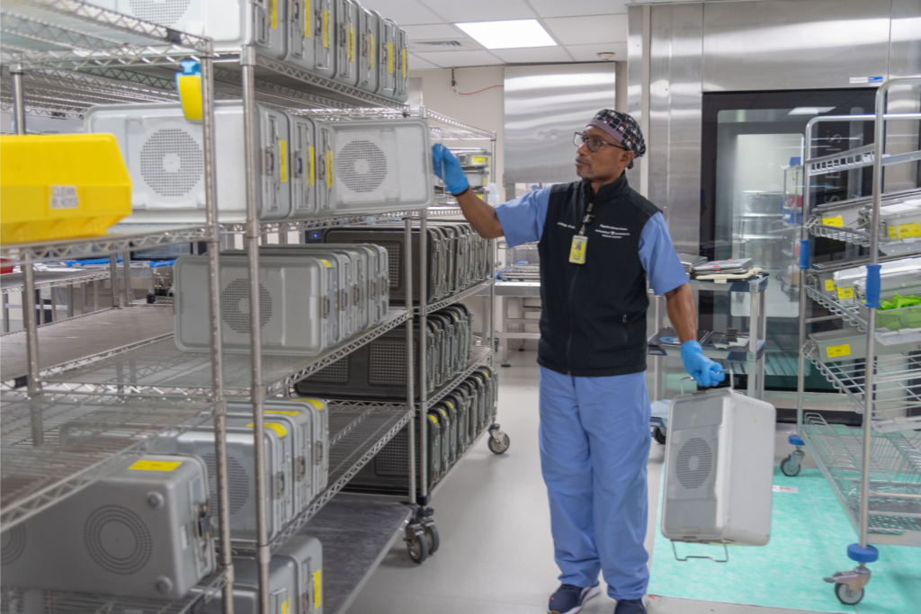 "SPD-ASSI team members collaborating to ensure efficiency and safety in sterile processing environments."